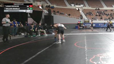217-D1 Quarterfinal - Logan Whitacre, Kofa High School vs William Granillo, Casteel High School