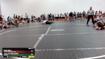 50 lbs Quarterfinal - Dallas Williams, Minion vs Dax Bell, Woodland Wrestling