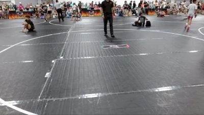 70 lbs Round 3 (4 Team) - Jayliannes Hardguittini, R&R Ladies Purple vs Mahika Vishwanath, Level Up Wrestling Center