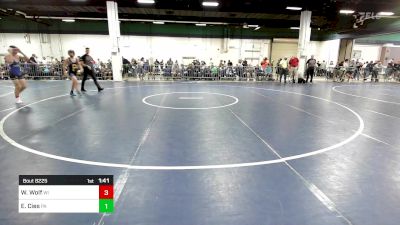 105 lbs Round Of 32 - Wyatt Wolf, WI vs Evan Cies, PA