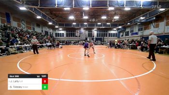 138 lbs Final - James Lally, Saint John's Prep vs Sidney Tildsley, Shawsheen