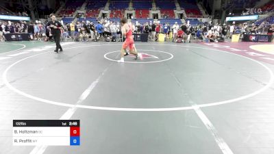 132 lbs Rnd Of 128 - Beck Holtzman, Dc vs Roany Proffit, WY