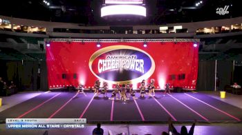 Upper Merion All Stars - Crystals [2026 L3 Youth Day 1] 2026 Cheer Power Trenton Showdown