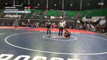6-7A 165 1st Place Match - Kalea Loving, Sparkman vs Savannah Bowie, Mortimer Jordan HS