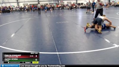 Silver 141 lbs Cons. Round 3 - Mateo Ochoa, Luther vs Finn Bloomquist, Wisconsin-Eau Claire