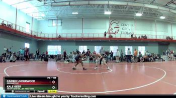 106 lbs Cons. Round 3 - Kale Beer, Adams Central Jet Wrestling vs Caiden Underwood, Indianapolis