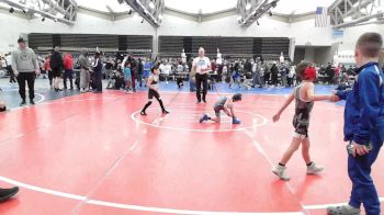 53 lbs Rr Rnd 7 - Levi Aten, SAVAGE Wrestling Academy - K3 vs Enzo Mazzerle, Thunderstruck - K3