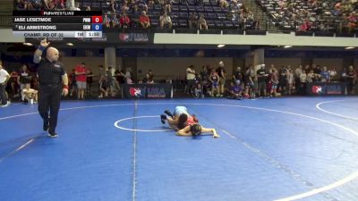 82 lbs Champ. Rd Of 32 - Jase Lesetmoe, Pursuit Wrestling Minnesota vs Eli Armstrong, East Idaho Elite Wrestling Club