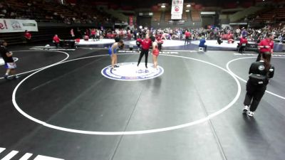 190 lbs Selieni Paseka, LAWA - Los Angles Wrestling Association vs Sonia Ibarra, IEWA - Inland Empire Wrestling Association