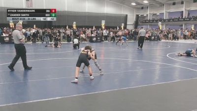 84 lbs Champ. Rd Of 32 - Ryker Vandermark, Sebolt Wrestling Academy vs Zander Smith, Indiana Outlaws