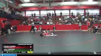 170 lbs Quarterfinals (8 Team) - Colt Weaver, Sonoraville vs Caleb Turner, Morgan County