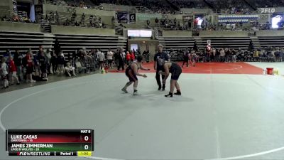 215 lbs Cons. Semi - Luke Casas, Owatonna vs James Zimmerman, LPGE/B Wolves