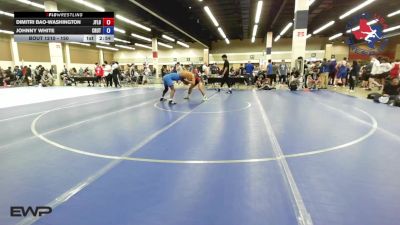 150 lbs Round Of 16 - Dimitri Bao-Washington, Jflo Trained vs Johnny White, Crutchmer Wrestling