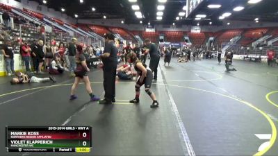 3rd Place Match - Markie Koss, Northern Region Affiliated vs Violet Klapperich, Manchester WC