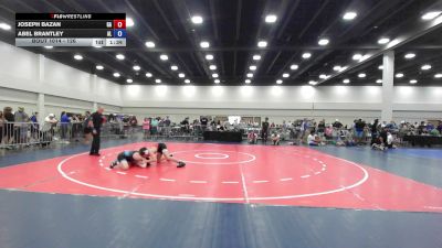 126 lbs Champ. Round 1 - Joseph Bazan, GA vs Abel Brantley, AL