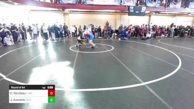 182 lbs Round Of 64 - Owen Rondeau, Londonderry vs Joseph Azevedo, Greater Lowell