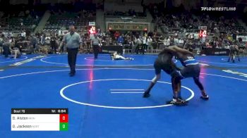 110 lbs Consolation - Delvecchio Alston, Ironclad vs Daryl Jackson, North Mabee Stampede Takedown