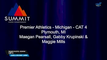 Premier Athletics - Michigan - CAT 4 [2025 L4 U18 Coed - Large Semis] 2025 The Summit