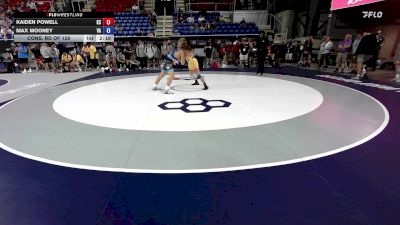 132 lbs Cons. Rd Of 128 - Kaiden Powell, KS vs Max Mooney, VA