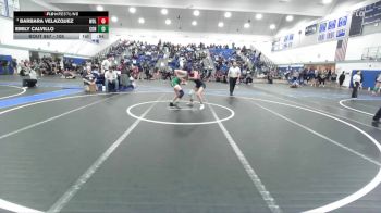 105 lbs Cons. Round 4 - Emily Calvillo, Concord vs Barbara Velazquez, Woodlake