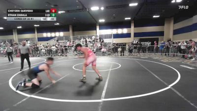 157 lbs Consi Of 32 #1 - Cheyzen Quevedo, Lake Stevens WC vs Ethan Zabala, C-Quence