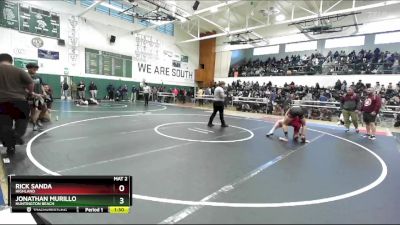 126 lbs Champ. Round 1 - Rick Sanda, Highland vs Jonathan Murillo, Huntington Beach