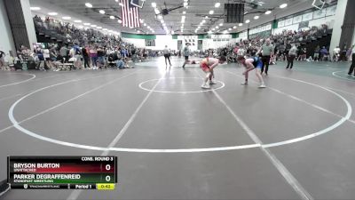 138 lbs Cons. Round 3 - Parker Degraffenreid, Standfast Wrestling vs Bryson Burton, Unattached