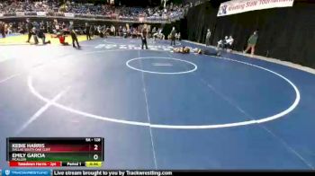 5A - 128 lbs Cons. Round 1 - Emily Garcia, McAllen vs Kebie Harris, Dallas South Oak Cliff