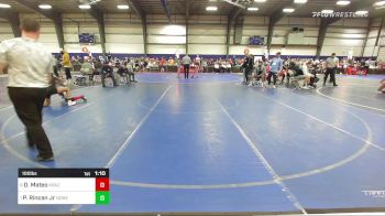 100 lbs Quarterfinal - Devon Mateo, Krazy Monkeys WC vs Peter Rincan Jr, None