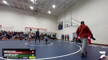 114 lbs Round 2 - Brooks Bath, Touch Of Gold Wrestling Club vs Bridger Elliott, Windy City Wrestlers