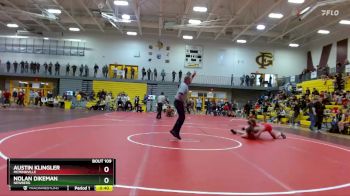 175 lbs Cons. Round 1 - Austin Klingler, McMinnville vs Nolan Dikeman, Newberg