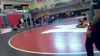 120 lbs Semifinal - Trent Rauch, McMinnville vs Andres Mendoza, Newberg