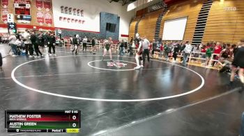 190 lbs Cons. Round 3 - Austin Green, Pinedale vs Mathew Foster, Rock Springs