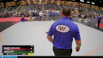 172 lbs Finals (8 Team) - Gilbert Whitlatch, Tillamook vs Kaden Zajic, Sweet Home