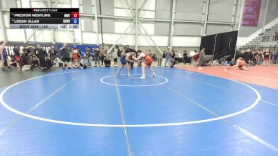 215 lbs 3rd Place Match - Preston Wentling, Inland Northwest Wrestling Training Center vs Logan Ullah, Big Cat Wrestling Club