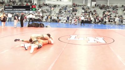 126 lbs Consi Of 64 #1 - Max Ohl, OH vs Anthony Acquafredda, FL