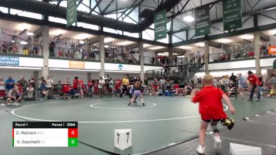 65-75 lbs Round 1 - Emelia Cecchetti, Dixon vs Chloe Meiners, Rough Riders Wrestling