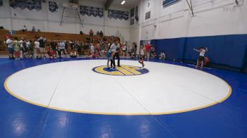 90 lbs Cons. Semi - Samuel Briggs, CYC vs Antonio Agular, Red Wave