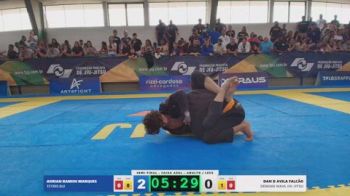 DAN D AVILA FALCÃO vs ADRIAN RAMON MARQUES 2026 FPJJ Copa Grandes Mestres Etapa 3