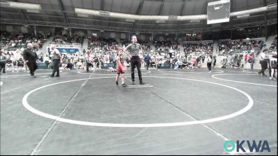 60 lbs Consi Of 16 #1 - Lawson Smith, Black Fox Wrestling Club vs Braven Tabbytite, HURRICANE WRESTLING ACADEMY