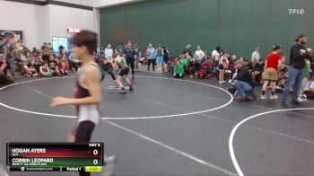 85 lbs Round 2 - Hogan Ayers, N/A vs Corbin Leopard, Ninety Six Wrestling