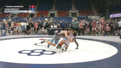 138 lbs Champ. Rd Of 64 - Adonis Washington, Illinois vs Ryker Eberhart, Iowa