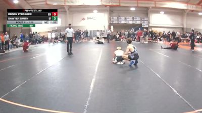 133 lbs Champ. Round 1 - Brody Lybarger, University Of Indianapolis vs Sawyer Smith, Findlay