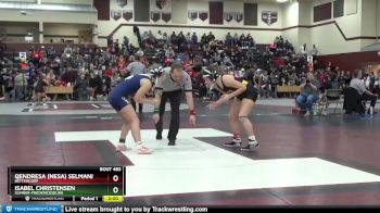 125A 1st Place Match - Isabel Christensen, Sumner-Fredericksburg vs Qendresa (Nesa) Selmani, Bettendorf