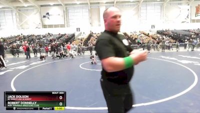 44 lbs Cons. Round 2 - Robert Donnelly, Nor Tonawaa Wrestling Club vs Jack Dolson, B2 Wrestling Academy