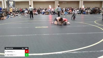 101 lbs Round Of 64 - Adriana Daoang, Too Much Mana vs Angelica Serratos, Wolfpack WC