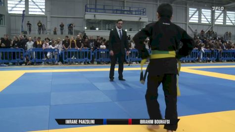 Ibrahim Bouhafsi vs Imrane Panzolini 2026 IBJJF European Kids