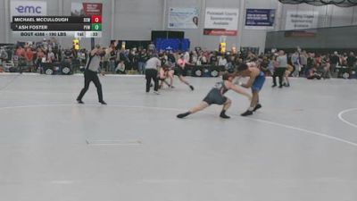 190 lbs Cons. Quarters - Michael McCullough, Duran Elite Wrestling vs Ash Foster, Prodigy Elite Wrestling