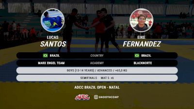 Lucas Santos vs Eike Fernandez 2025 ADCC Natal Open