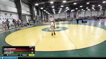 88 lbs Rd# 5- 3:45pm Friday Final Pool - Chris Metz, Minion Green vs Jax Fuhrman, Cali Red